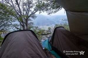 Wild camping, Castelnaud-la-Chapelle, Dordogne, France